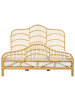 Beliani Doppelbett DOMEYROT in Braun - (W) 187 x (H) 130 x (L) 207 cm