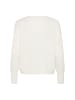 Kaffe Strickpullover KAlizza Loose fit in Chalk