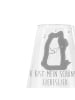 Mr. & Mrs. Panda Weinglas Bär Lied mit Spruch in Transparent