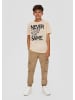 s.Oliver T-Shirt kurzarm in Beige