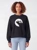 wat? Apparel Sweatshirt Röhrender Hirsch in Schwarz