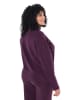 Ulla Popken Sweatshirt in dunkle pflaume