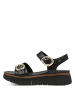 Tamaris Sandale Sandalette in schwarz