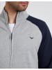 Threadbare Sweatjacke Cyrus in Grau