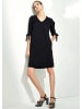 Alba Moda Elegantes Freizeitkleid mit Schlitz in schwarz