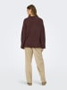 ONLY Strickpullover in Seal Brown
