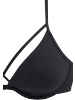 LASCANA Bügel-Bikini-Top in schwarz