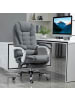 Vinsetto Bürostuhl mit Massagefunktion-65B x 70T x 111-119H cm-Grau