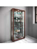 ebuy24 Vitrinenschrank LumoMaxi 13 Braun 59 x 18 cm