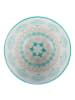 Butlers Schale ORNAMENTS 6er-Set in Grün / Pink