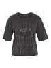 Noisy may T-Shirt in Charcoal Gray 1