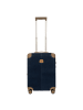 BRIC`s Life 4 Rollen Kabinentrolley S 55 cm mit Dehnfalte blue
