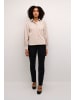 Kaffe Langarm - Hemd KAhermine Regular fit in Feather Gray C.