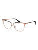 Guess Damen Optische Fassungen Katzenauge Gold