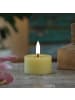 Uyuni 2x LED Mini Kerze/Teelicht Thea Uyuni Timer bis 400 Std. H: 2,8cm in gelb