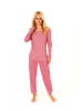 NORMANN Pyjama Hose lang Mix & Match print - 17628 in rot