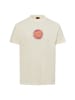Santa Cruz T-Shirt Scrawl Brick Dot Front in vanille
