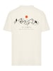 F4NT4STIC Heavy Oversize T-Shirt Oversize Escape Discover The World in sand