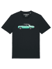 wat? Apparel T-Shirt Surf Car in Schwarz