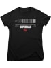 Superman Shirt "SUPERMAN Barcode Girly Tee" in Schwarz