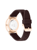 s.Oliver Armbanduhr Modern Statement in braun