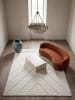 KADIMA DESIGN Teppich Shaggy Berber weich wohnlich Wohnzimmer Schlafzimmer gemütlich in Creme