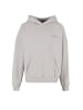 PEGADOR PEGADOR Kapuzenpullover in washed clear grey