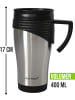 Normani Outdoor Sports Thermosbecher 400 ml in Silber