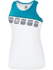 erima 5-C Tanktop in weiss/oriental blue/colonial blue