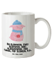Mr. & Mrs. Panda XL Tasse Schweinchen Glühwein mit Spruch in Weiß