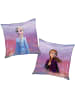 Disney Frozen Anna & Elsa | Kinder Deko-Kissen 40 x 40 cm | Disney Eiskönigin Frozen