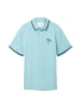 Tom Tailor Poloshirt SLUB in Blau