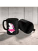 Mr. & Mrs. Panda Pott Einhorn Ballerina ohne Spruch in Schwarz