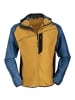 Maul Sport Stretchfleecejacke Taufstein II mit Kapuze in Senf