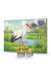 Mr. & Mrs. Panda Adventskalender Storch Design ohne Spruch in Weiß