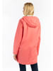 Schmuddelwedda Damen Oversized Regenmantel in Korallenpink-280