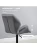 HOMCOM Barhocker-58L x 57B x 97-117H cm-Grau