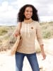 WITT WEIDEN Langarmshirt in camel-ecru