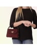Toscanto Leder Umhängetasche Toscanto Tasche bordeauxrot ca. 19cm