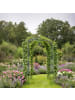 relaxdays Rosenpavillon in Grün - (B)206 x (H)290 x (T)206 cm