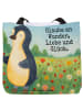 Mr. & Mrs. Panda Shopper Pinguin Marienkäfer Design mit Spruch in Weiß