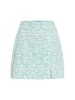 ICHI IHKATE PRINT SK12 A-Linie in Nile Blue Ikat aop