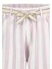Eight2Nine Gemusterte Stoffshorts Zierschleife Bund in Rosa