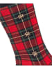 Burlington Socken X-Mas Tartan in Black