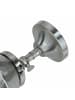 Licht-Erlebnisse Wandlampe (B)15 x (H)16 cm in Silber matt