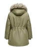 ONLY Carmakoma Langer Parka in Aloe