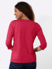WITT WEIDEN 3/4-Arm-Shirt in rot + ecru