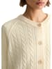 Marc O'Polo DENIM Zopfstrick-Cardigan oversized in White Blush
