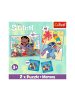 Lilo & Stitch Lilo & Stitch 3-in-1 Puzzle & Memory Spielspaß für Kinder in Schwarz