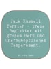 Mr. & Mrs. Panda Bierdeckel Spruch Jack Russell Terrier mit Spruch in Meeresbrise